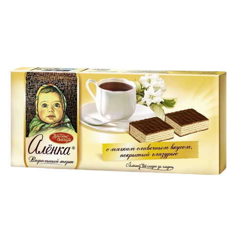 Торт вафельный "Алёнка" 250гр*15шт.