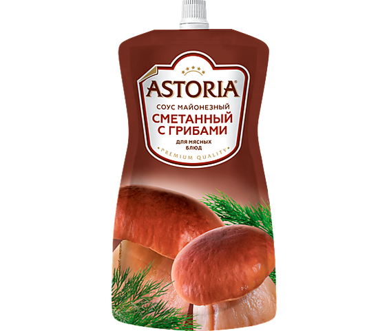 Соус Астория® «Сметанный с грибами» 233г*10шт.