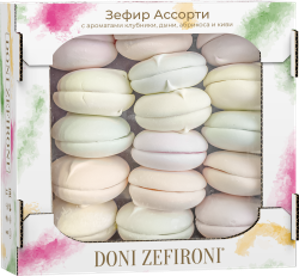 2. Marshmallows ~ Зефир DONI ZEFIRONI 560 Ассорти 560гр*1шт