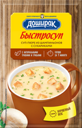 Soup ~ Доширак®  Суп-пюре ИЗ ШАМПИНЬОНОВ с сухариками 17гр*24шт