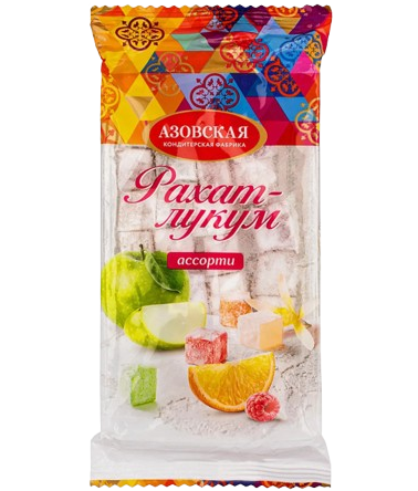B44. Рахат–лукум  Ассорти 200г*12шт