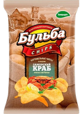 Chips ~ Картофельные чипсы «Бульба» Заморский краб 75гр*25шт