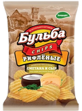 Chips ~ Картофельные чипсы «Бульба» Сметана и сыр 75гр*25шт