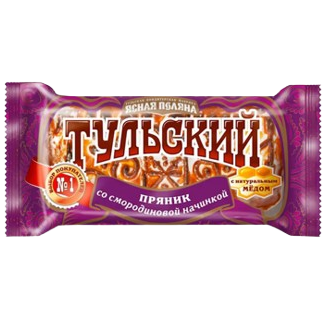 «Тульский» Пряник со смородиновой начинкой 140г*22шт