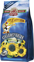 1. Sunflower Seeds ~ «Мартин» Семечки От Мартина отборые с солью PREMIUM 500г*10шт