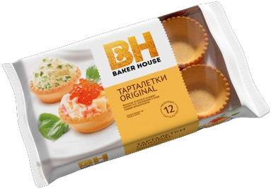 6.4 Cake Layers ~ Тарталетки Baker House Оригинальные 180г*12шт