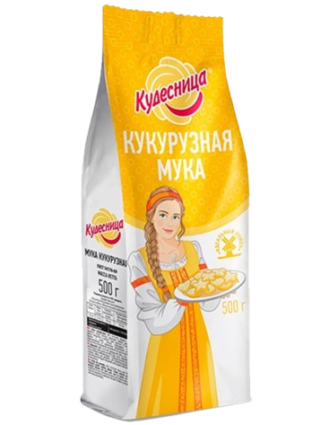 *Кудесница* Мука Кукурузная 500гр*12шт