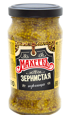 Sauces ~ Махеев® Горчица Зернистая 190гр*12шт