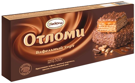 6.2 Wafer Cake ~ Вафельный торт Отломи 300гр*6шт