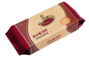 *Вереск* Вафли со вкусом крем-брюле 210гр*25шт