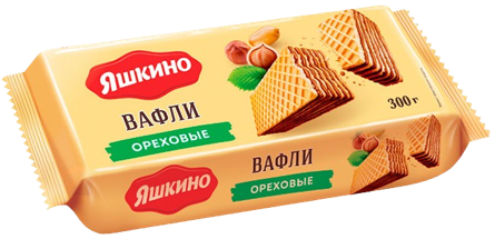 5.5 Wafers ~ Вафли Ореховые 300гр*15шт