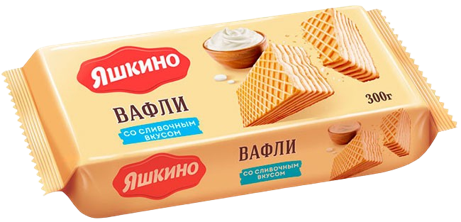 5.5 Wafers ~ Вафли Сливочные 300гр*15шт