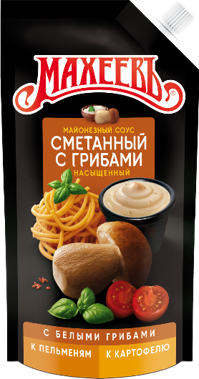 G10. Sauces ~ Соус Сметанный с грибами 200гр*20шт