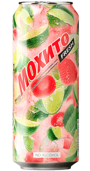 J04. Mojito ~ Мохито Клубничный 0,45л*24шт