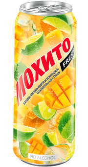J04. Mojito ~ Мохито Манго 0,45л*24шт