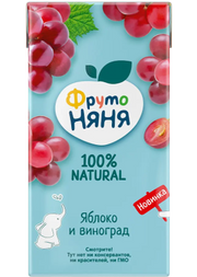 B05. Baby food ~ Сок  яблоко и виноград 200мл*18шт