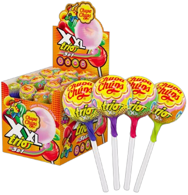 Карамель «Chupa Chups» Ассорти XXL 29гр*40шт