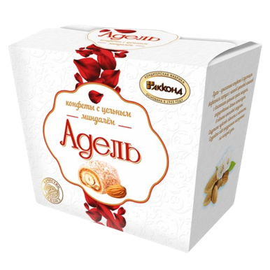 A17. Candy box ~ Конфеты Адель с цельным миндалем 150гр*6шт
