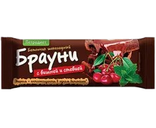 B12. Sugar Free ~ Батончик Брауни со стевией и вишней 50гр*20шт