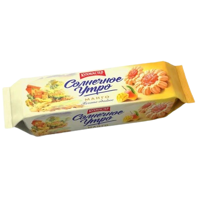 «Кухмастер» Печенье Солнечное утро манго 240гр*12шт