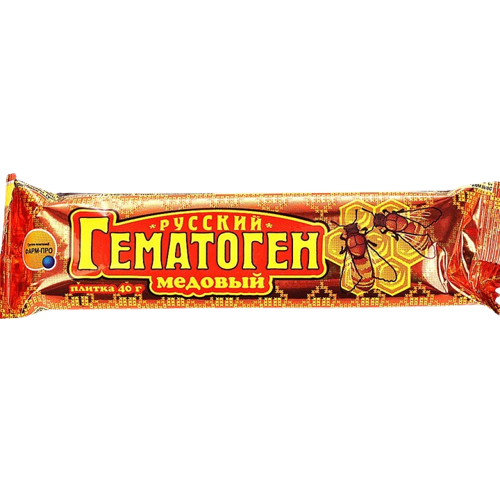 Гематоген «Русский медовый» Фарм-Про, 40г/24шт.