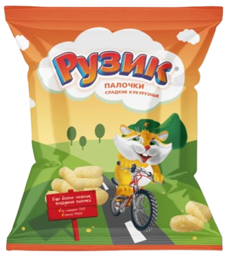 A07. Corn sticks ~  Рузик сладкие 90г*20шт