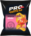 Chips ~ Картофельные чипсы «PRO-чипсы» со вкусом краба 150гр*9шт