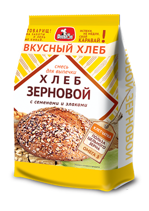 F02. Baking ~ Смесь Хлеб зерновой 400гр*6шт