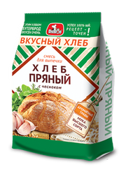 F02. Baking ~ Смесь  Хлеб пряный с чесноком 400гр*6шт