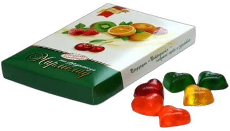 «Петродиет» Мармелад желейный на фруктозе 200гр*10шт