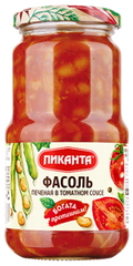 *Пиканта* Фасоль печеная в томатном соусе 470г*6шт
