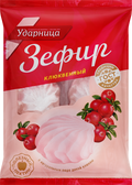 2. Marshmallows ~ Зефир Ударница Новый клюквенный 160гр*12шт