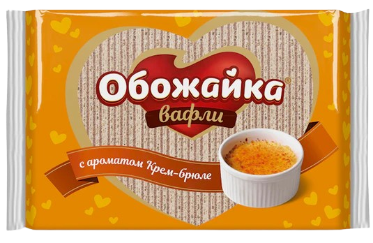 5.2 Wafers ~ Вафли с ароматом крем-брюле, 225гр*20шт