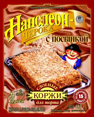 «Черока» Коржи Наполеон с посыпкой 400г*12шт