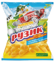 A07. Corn sticks ~  Рузик со вкусом сгущенного молока  90г*20шт