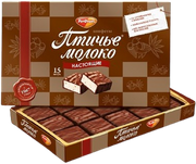 A16. Candy box ~ Конфеты суфле сливочно-ванильное Птичье молоко 200гр*16шт