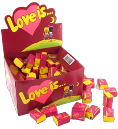 «Love Is» Жевательная резинка Вишня-лимон 100шт