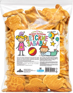 Крекер «Ясная поляна» Детские забавы 400гр*12шт