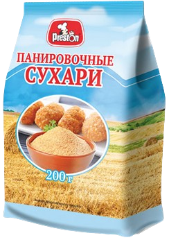 F03. Spices ~ Панировочные сухари 200гр*6шт.