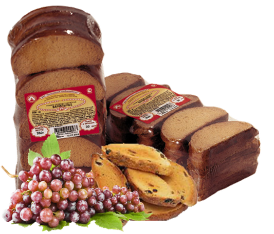 Сухари «Алексинский хлебокомбинат» ИЗЮМ 350г*18шт