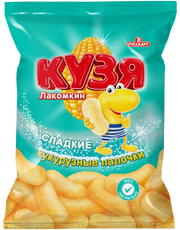 A07. Corn sticks ~ Кузя Лакомкин с сахарной пудрой 100гр*15шт.