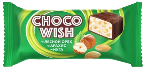 A24. Candy loose ~ Конфеты Choko Wish Ореховая 2,5кг/5.51lb