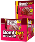 Healthy Food ~ *Bombbar* Печенье протеиновое глазированное Брауни Вишневый 45гр*20шт