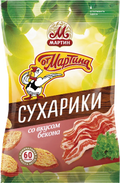 Chips&Snacks ~ Сухарики «Мартин» со вкусом бекона 60гр*24шт