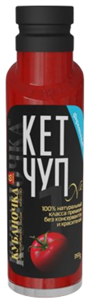 Sauces & Ketchup ~ «Кубаночка» Кетчуп Фирменный (стекло) 350гр*8шт