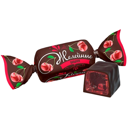 «КДВ» Конфеты желейные Вишня 500гр*12шт