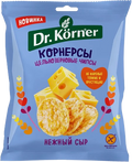 Crackers ~ Dr. Körner Чипсы Dr. Korner цельнозерновые с сыром 50гр*14шт
