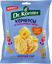 9.1 Crackers ~ Dr. Körner Чипсы Dr. Korner цельнозерновые с сыром 50гр*14шт