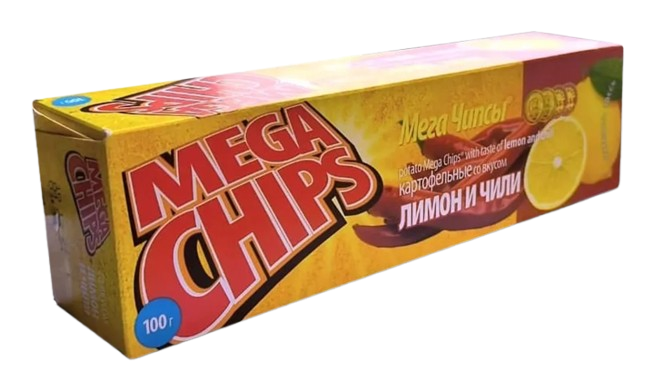 7. Chips ~ МегаЧипсы Лимон и Чили 100гр*25шт