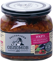 H01. Pickled Vegetables ~ Икра из молодых баклажанов 420гр*6шт